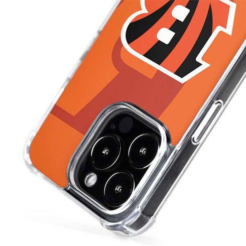 NFL Cincinnati Bengals Double Vision iPhone 15 Pro Max MagSafe Case