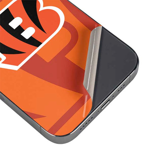 NFL Cincinnati Bengals Double Vision iPhone 14 Pro Max Skin