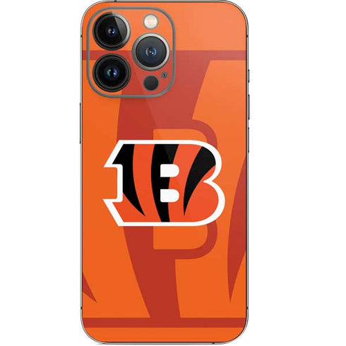 NFL Cincinnati Bengals Double Vision iPhone 14 Pro Skin