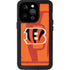 NFL Cincinnati Bengals Double Vision iPhone 14 Pro Waterproof Case