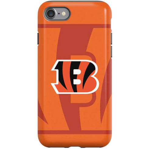 NFL Cincinnati Bengals Double Vision iPhone SE (2nd & 3rd Gen) Pro Case