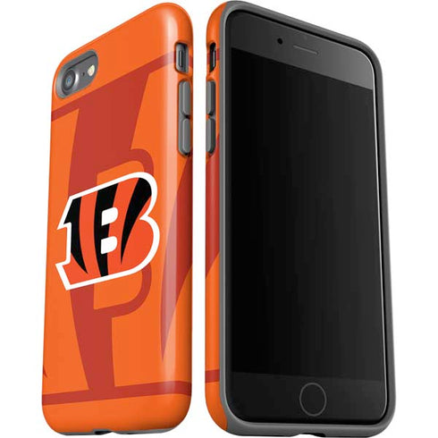 NFL Cincinnati Bengals Double Vision iPhone SE (2nd & 3rd Gen) Pro Case