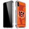 NFL Cincinnati Bengals Double Vision iPhone XS Max Clear Case