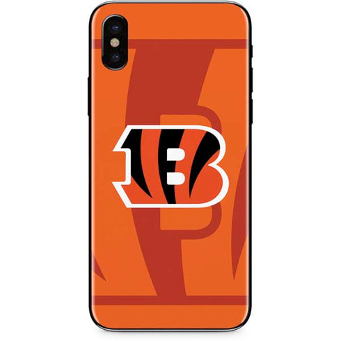 NFL Cincinnati Bengals Double Vision iPhone XS Max Skin