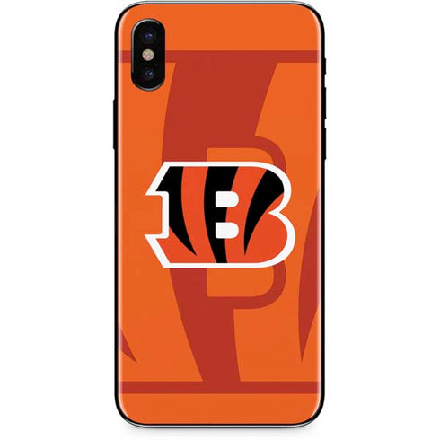 NFL Cincinnati Bengals Double Vision iPhone XS Skin