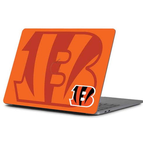 NFL Cincinnati Bengals Double Vision Apple MacBook Pro 13-inch Skin