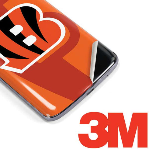 NFL Cincinnati Bengals Double Vision Moto E5 Plus Skin