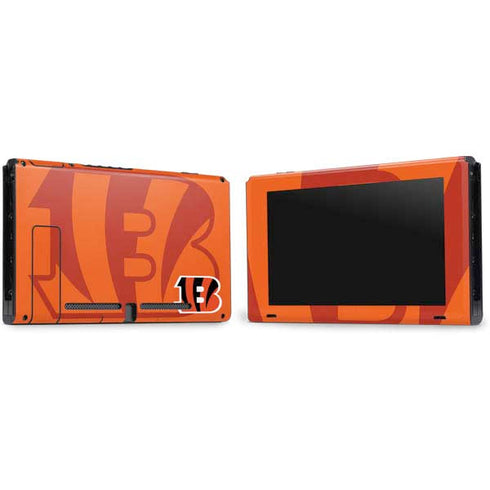 NFL Cincinnati Bengals Double Vision Nintendo Switch Bundle Skin