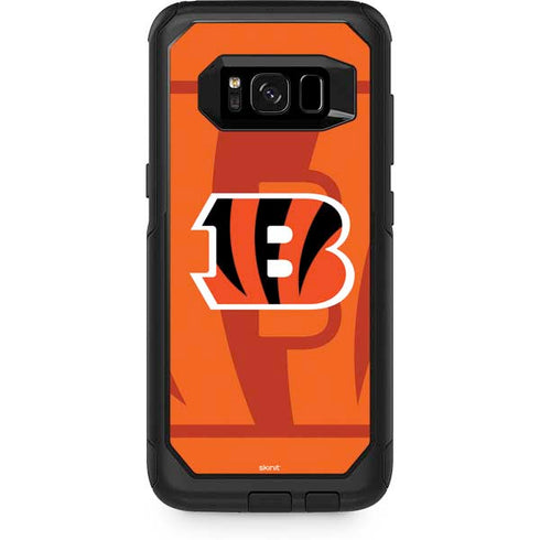 NFL Cincinnati Bengals Double Vision Otterbox Commuter Galaxy Skin