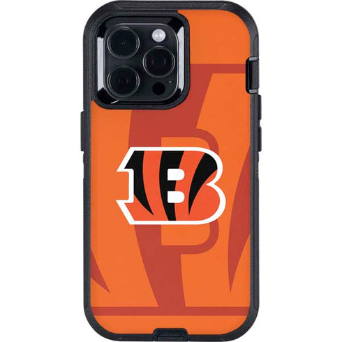 NFL Cincinnati Bengals Double Vision Otterbox Defender iPhone Skin