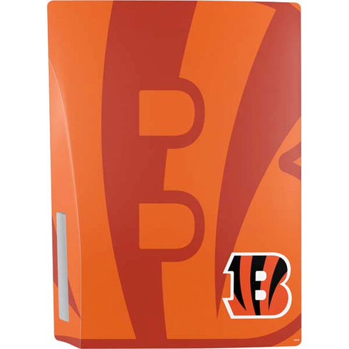 NFL Cincinnati Bengals Double Vision PS5 Console Skin
