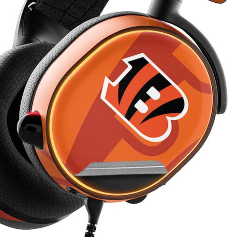 NFL Cincinnati Bengals Double Vision SteelSeries Arctis 5 Skin