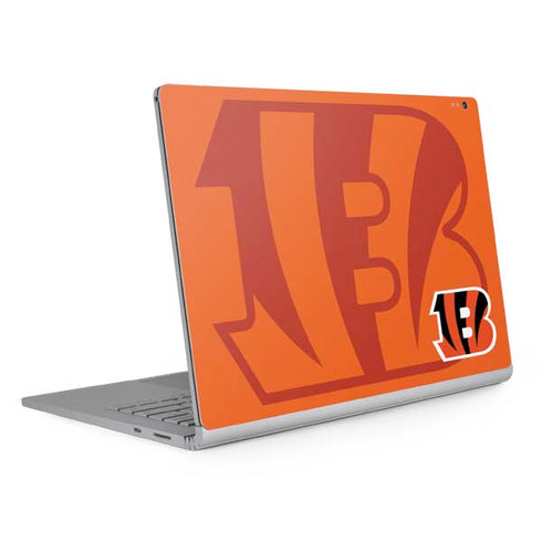 NFL Cincinnati Bengals Double Vision Surface Book 2 15in Skin