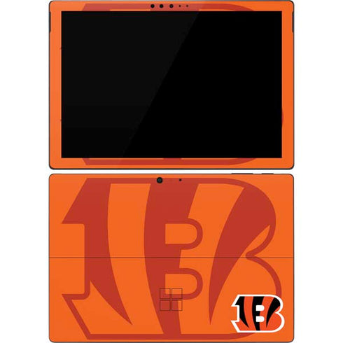 NFL Cincinnati Bengals Double Vision Surface Pro 7 Skin