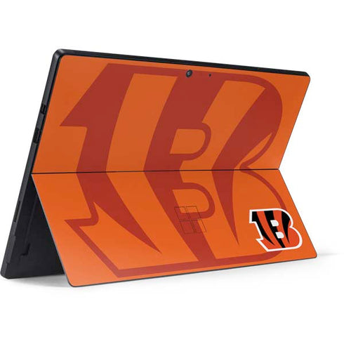 NFL Cincinnati Bengals Double Vision Surface Pro 7 Skin