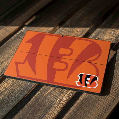 NFL Cincinnati Bengals Double Vision Surface Pro 7 Skin