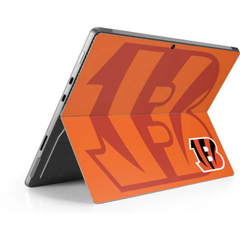 NFL Cincinnati Bengals Double Vision Surface Pro 9 Skin
