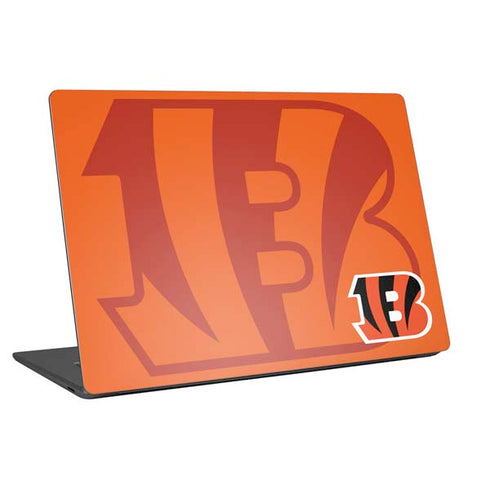 NFL Cincinnati Bengals Double Vision Universal Laptop 15in (12.2 x 8.8in) Skin