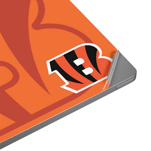 NFL Cincinnati Bengals Double Vision Universal Laptop 15in (12.2 x 8.8in) Skin