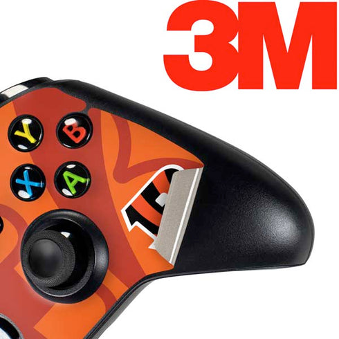 NFL Cincinnati Bengals Double Vision Xbox One Controller Skin