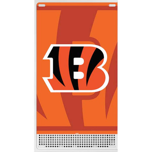 NFL Cincinnati Bengals Double Vision Xbox Series S Console Skin