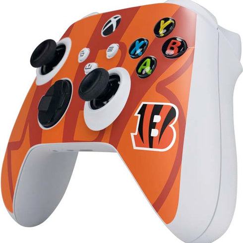 NFL Cincinnati Bengals Double Vision Xbox Series S Controller Skin