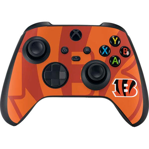 NFL Cincinnati Bengals Double Vision Xbox Series X Controller Skin