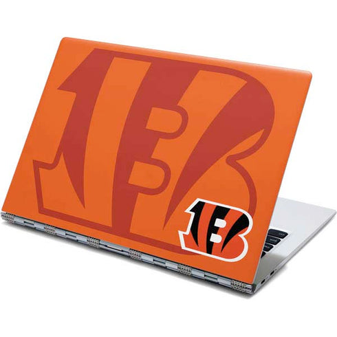 NFL Cincinnati Bengals Double Vision Yoga 910 2-in-1 14in Touch-Screen Skin