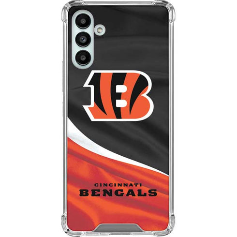 NFL Cincinnati Bengals Galaxy A13 5G Clear Case