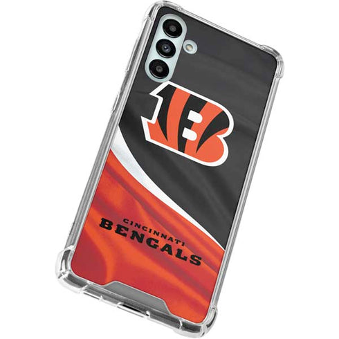 NFL Cincinnati Bengals Galaxy A13 5G Clear Case