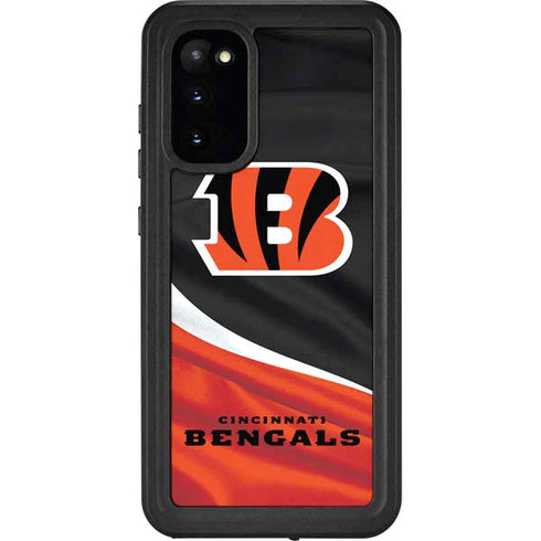 NFL Cincinnati Bengals Galaxy S20 Waterproof Case