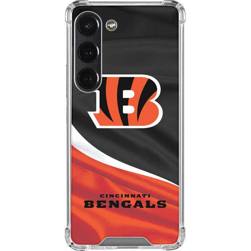 NFL Cincinnati Bengals Galaxy S23 Clear Case