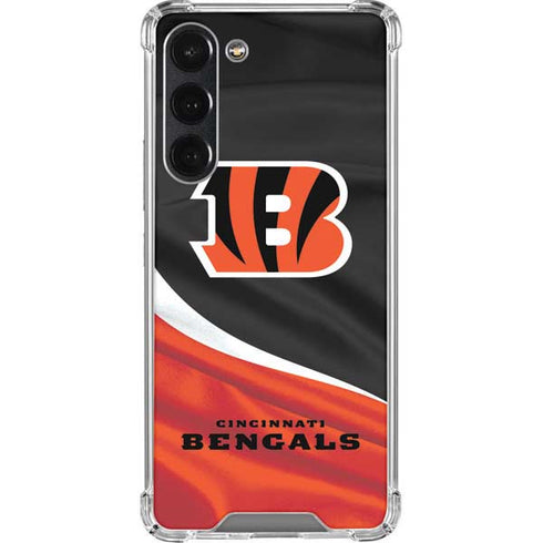 NFL Cincinnati Bengals Galaxy S23 Plus Clear Case