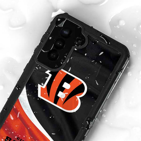 NFL Cincinnati Bengals Galaxy S23 Waterproof Case