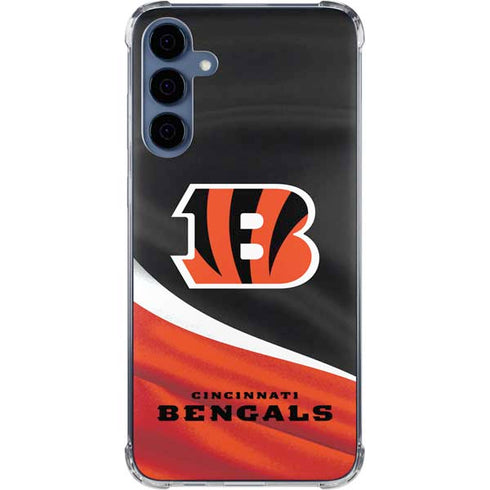 NFL Cincinnati Bengals Galaxy S24 Clear Case