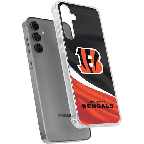 NFL Cincinnati Bengals Galaxy S24 Plus Clear Case