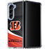 NFL Cincinnati Bengals Galaxy Z Fold5 5G Clear Case