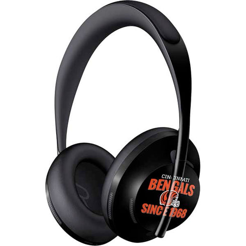 NFL Cincinnati Bengals Helmet Bose Noise Cancelling Headphones 700 Skin