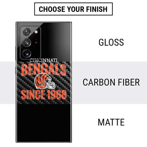 NFL Cincinnati Bengals Helmet Galaxy Note20 Ultra 5G Skin