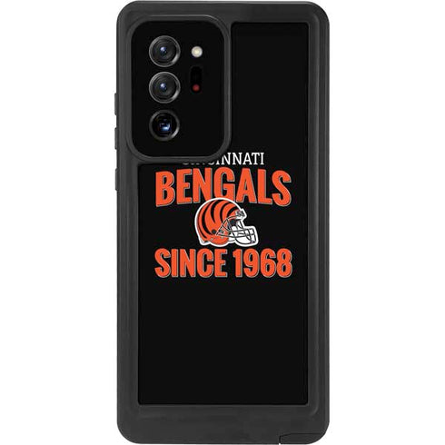 NFL Cincinnati Bengals Helmet Galaxy Note20 Ultra 5G Waterproof Case