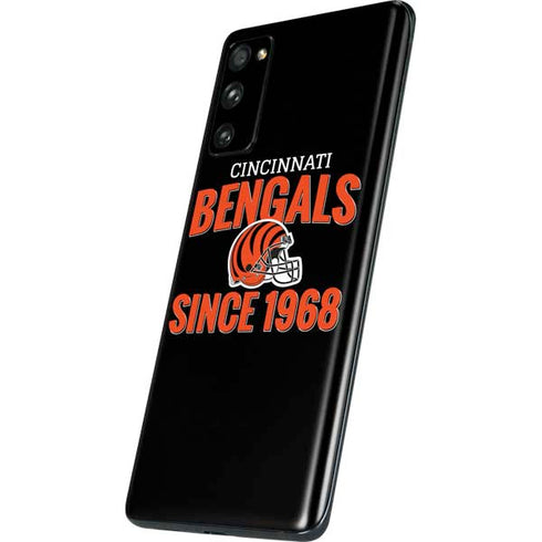 NFL Cincinnati Bengals Helmet Galaxy S20 Fan Edition Skin