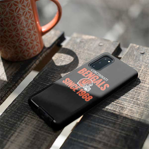 NFL Cincinnati Bengals Helmet Galaxy S20 Pro Case