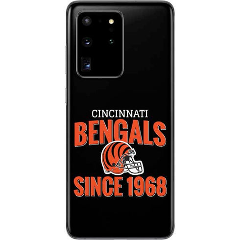 NFL Cincinnati Bengals Helmet Galaxy S20 Ultra 5G Skin