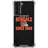 NFL Cincinnati Bengals Helmet Galaxy S21 5G Clear Case