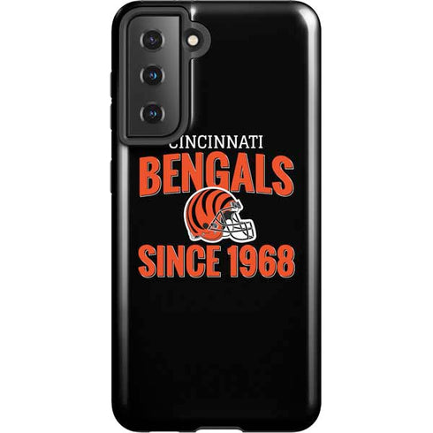 NFL Cincinnati Bengals Helmet Galaxy S21 5G Pro Case
