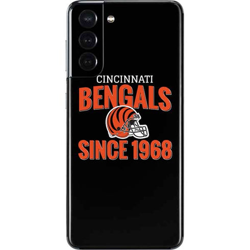 NFL Cincinnati Bengals Helmet Galaxy S21 5G Skin