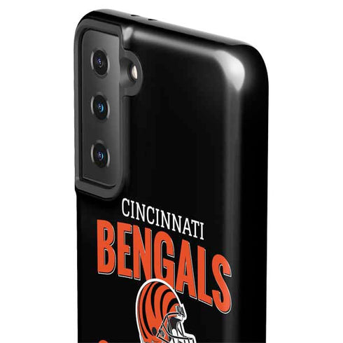 NFL Cincinnati Bengals Helmet Galaxy S21 Plus 5G Pro Case