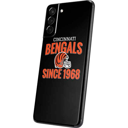 NFL Cincinnati Bengals Helmet Galaxy S21 Plus 5G Skin