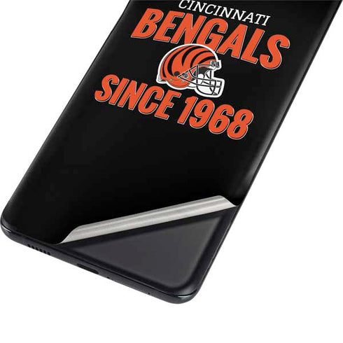 NFL Cincinnati Bengals Helmet Galaxy S21 Plus 5G Skin