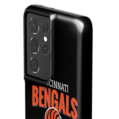 NFL Cincinnati Bengals Helmet Galaxy S21 Ultra 5G Pro Case